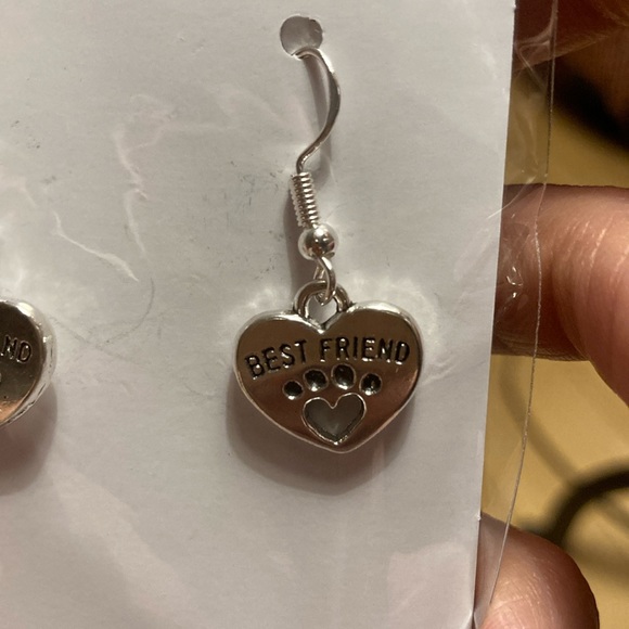 heart earrings - Picture 2 of 3